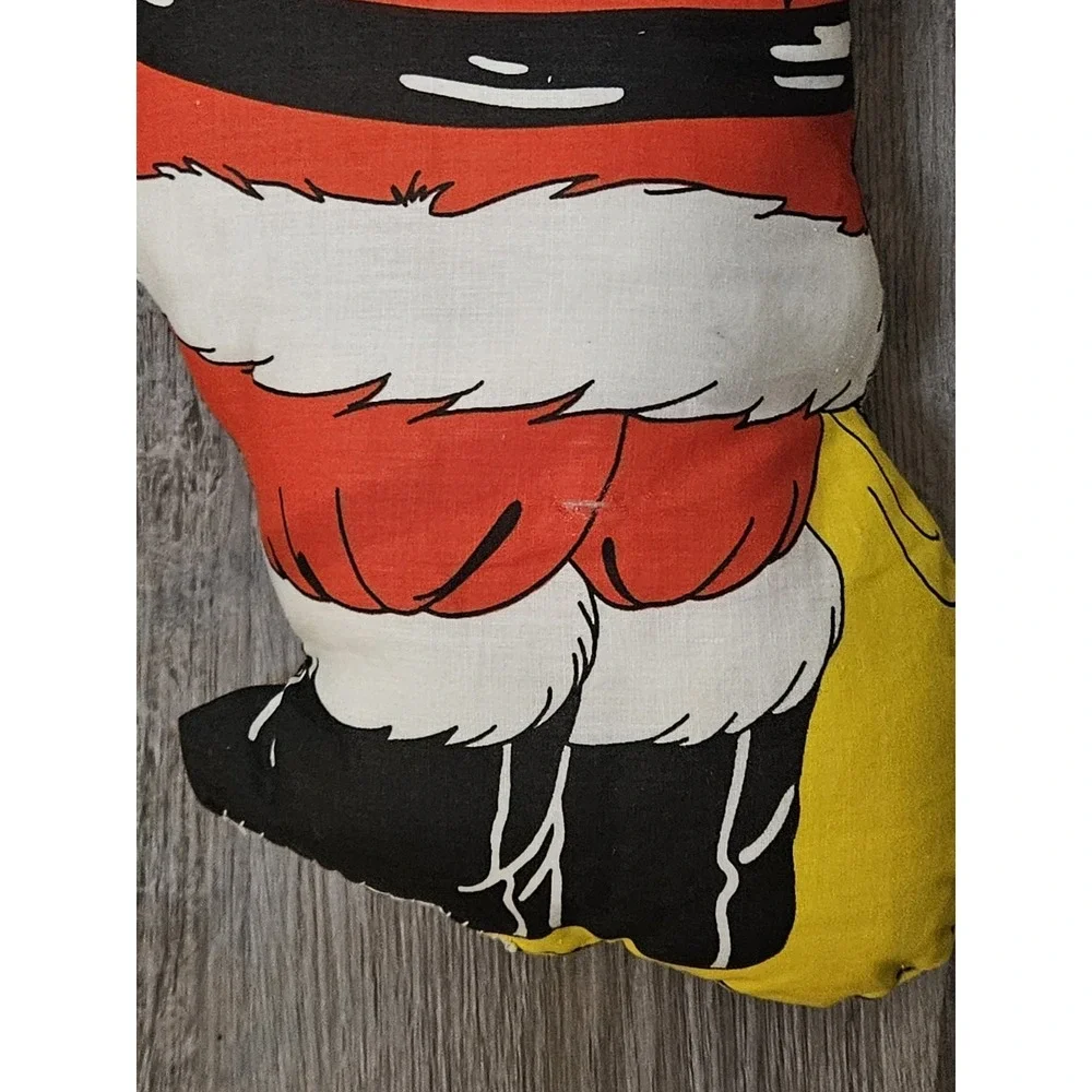 Vintage Santa Claus Pillow Handmade Christmas 16